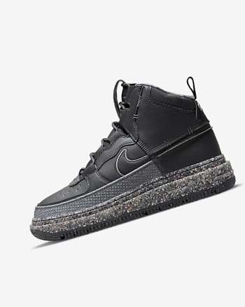 Nike Air Force 1 Grises Oscuro Grises Grises Oscuro Negros | MX 4985